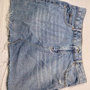 jean skirt